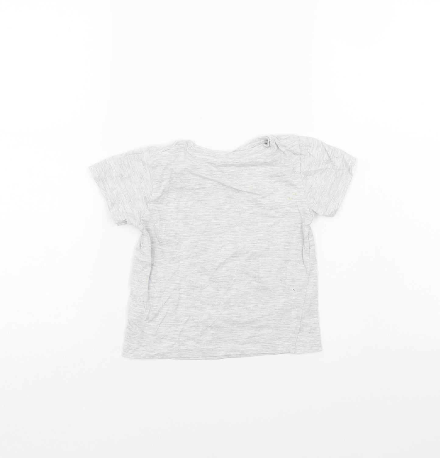 Pep & Co Boys Grey   Basic T-Shirt Size 2-3 Years