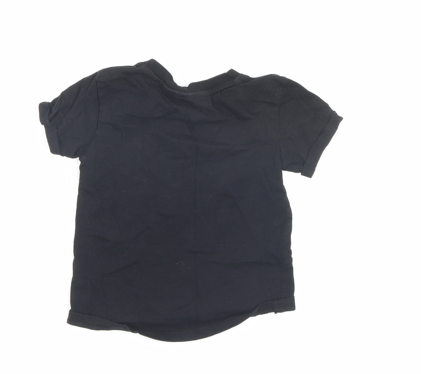 Guns N Roses Boys Black   Basic T-Shirt Size 18-24 Months