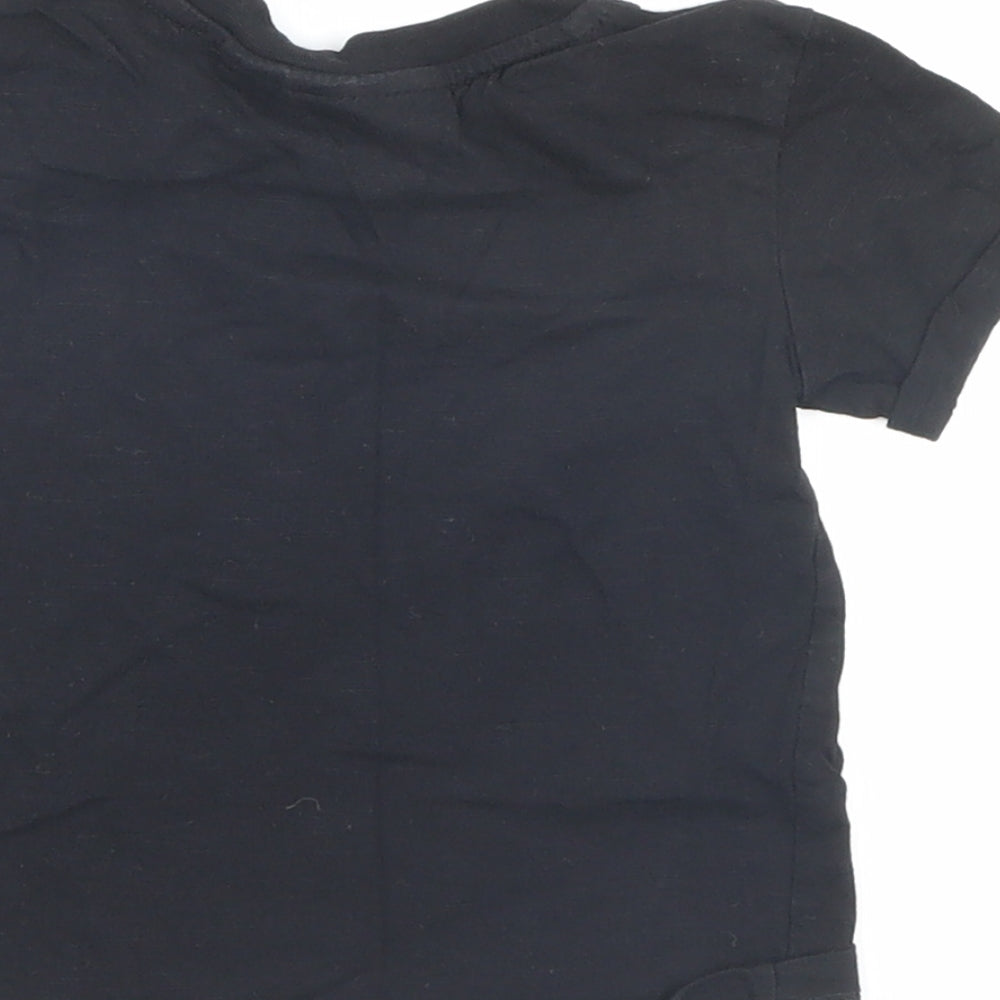 Guns N Roses Boys Black   Basic T-Shirt Size 18-24 Months