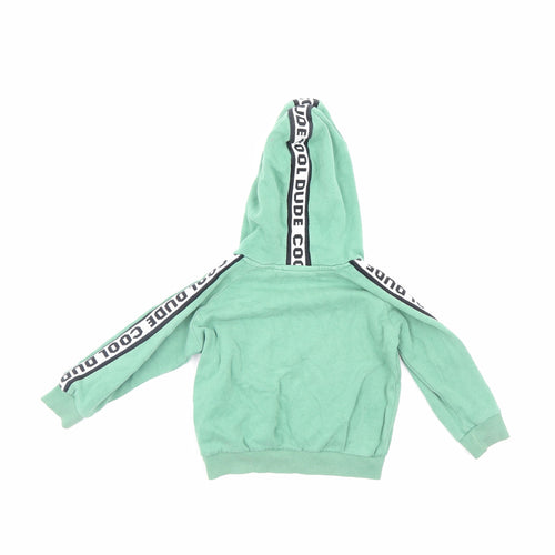 NEXT Boys Green   Pullover Hoodie Size 2-3 Years