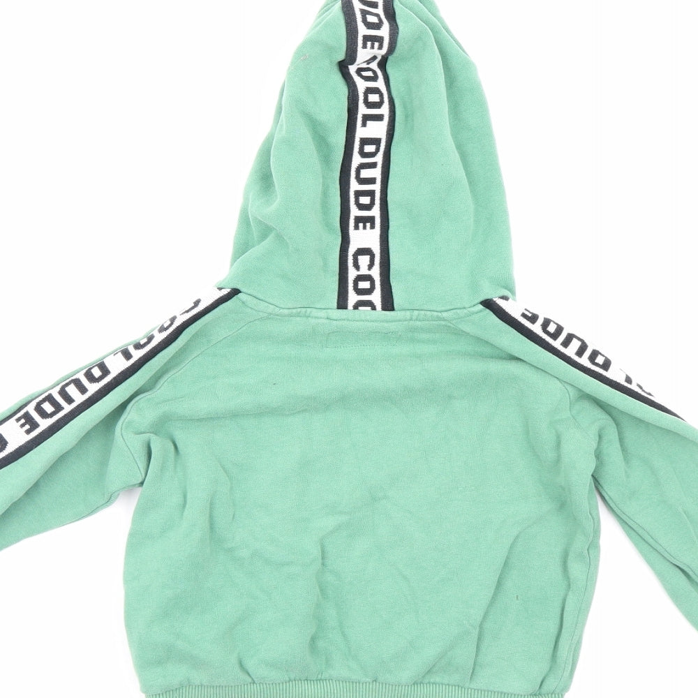 NEXT Boys Green   Pullover Hoodie Size 2-3 Years