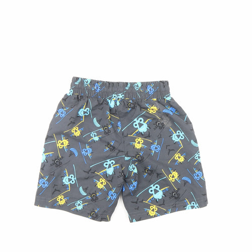 Zoggs Boys Grey   Sweat Shorts Size 3 Years - swimming shorts