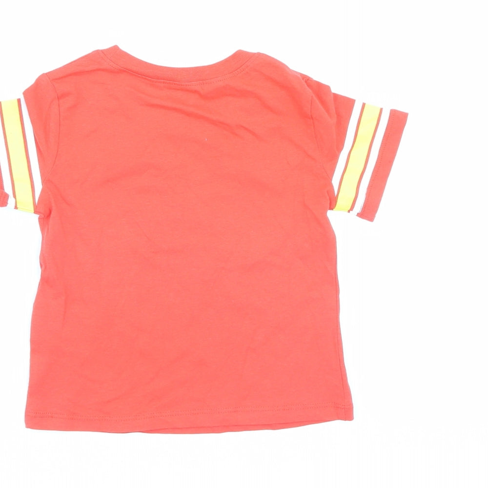 H&M Boys Red   Basic T-Shirt Size 2-3 Years  - DC Comics