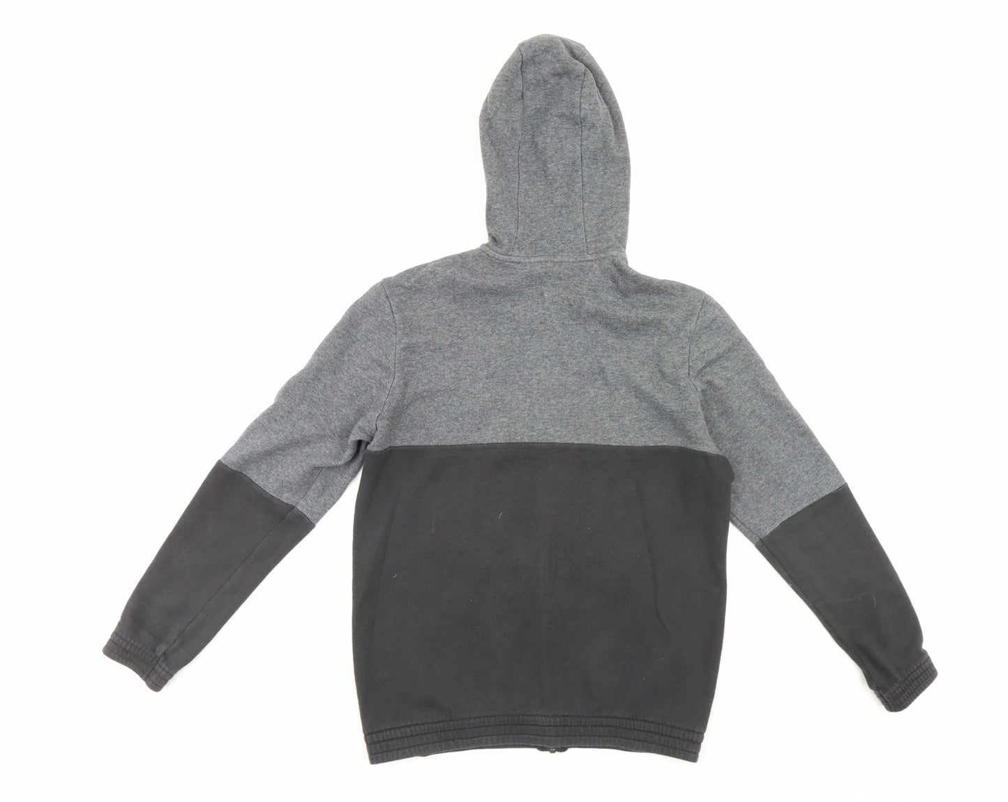 adidas Boys Black   Full Zip Hoodie Size 13-14 Years