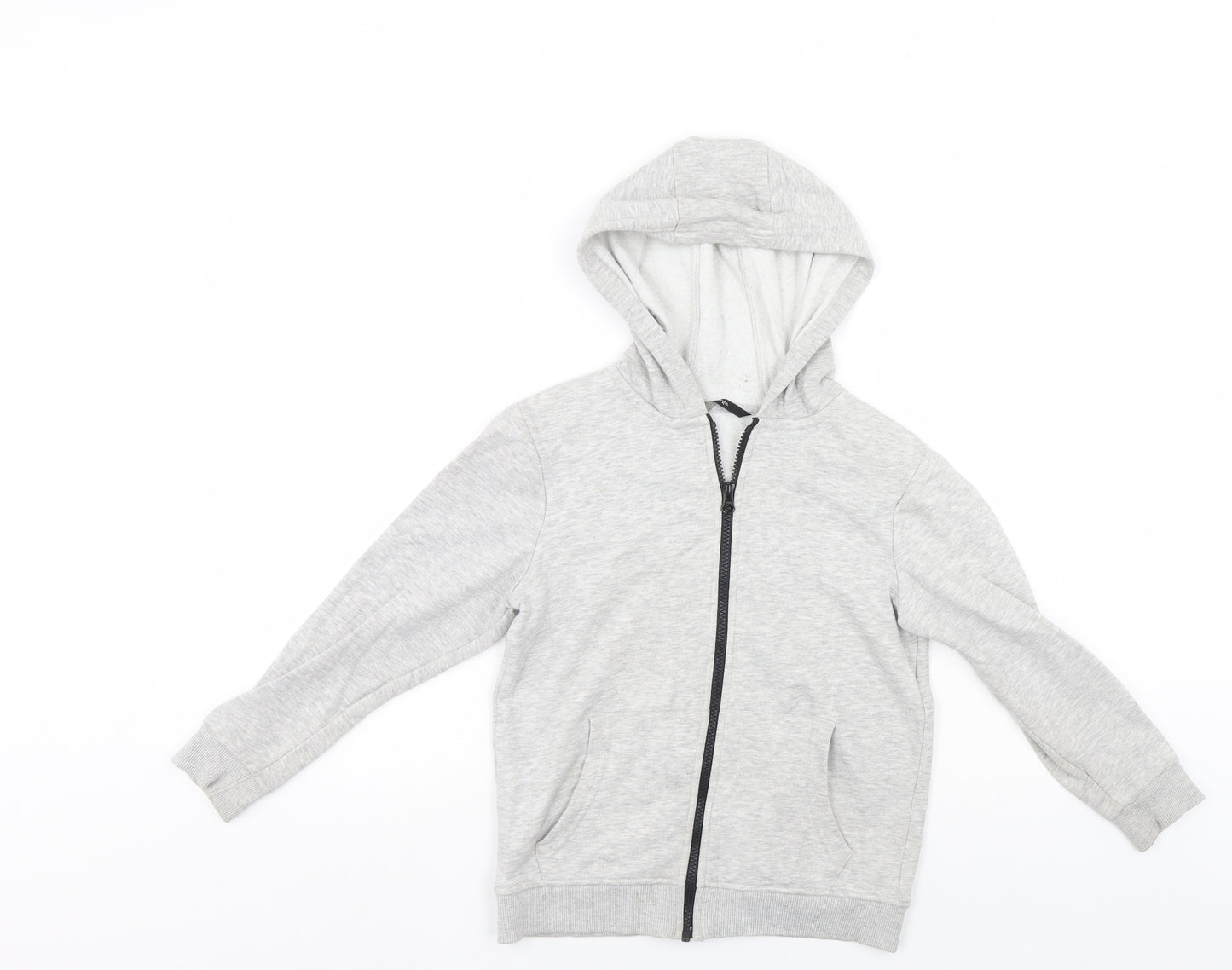 George Boys Grey   Full Zip Hoodie Size 8-9 Years