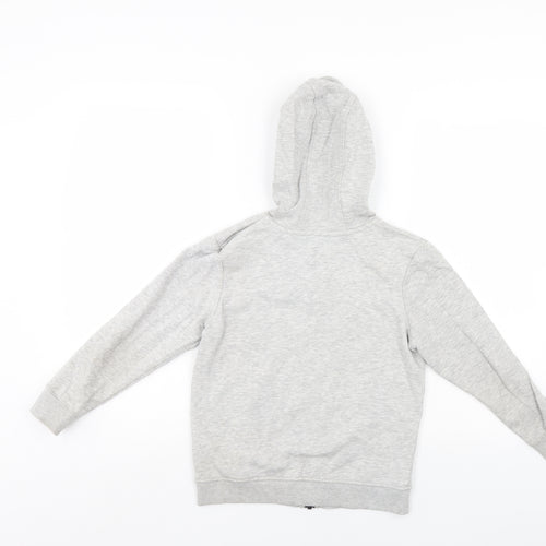 George Boys Grey   Full Zip Hoodie Size 8-9 Years