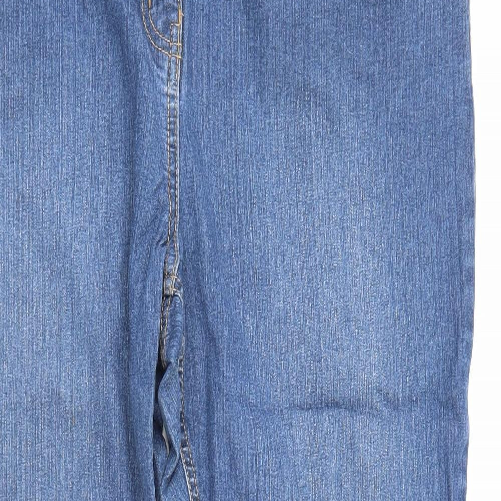 George Womens Blue  Denim Bootcut Jeans Size 18 L27 in
