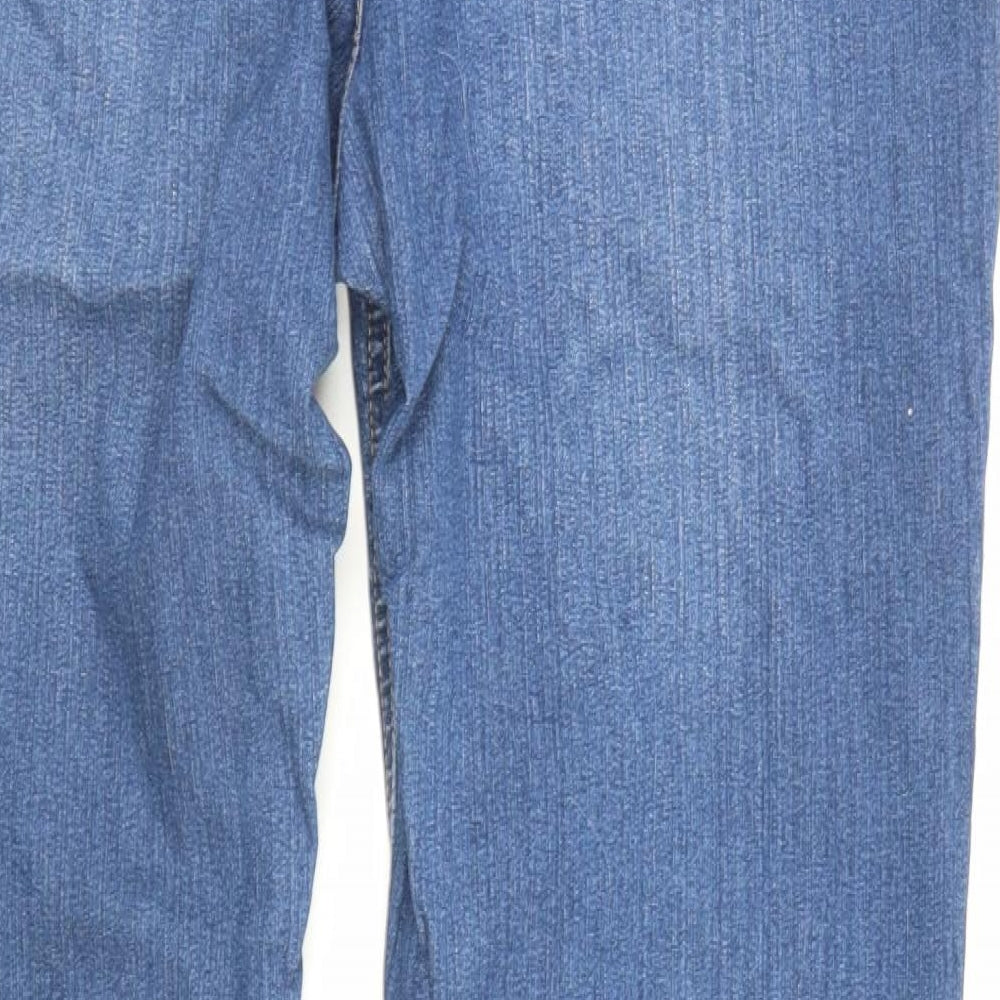 George Womens Blue  Denim Bootcut Jeans Size 18 L27 in