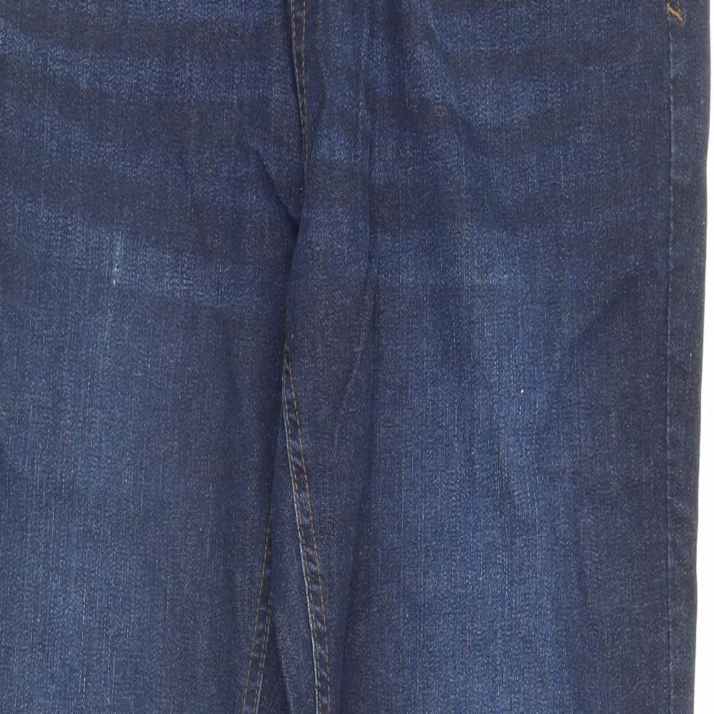 Peacocks Womens Blue  Denim Bootcut Jeans Size 18 L28 in