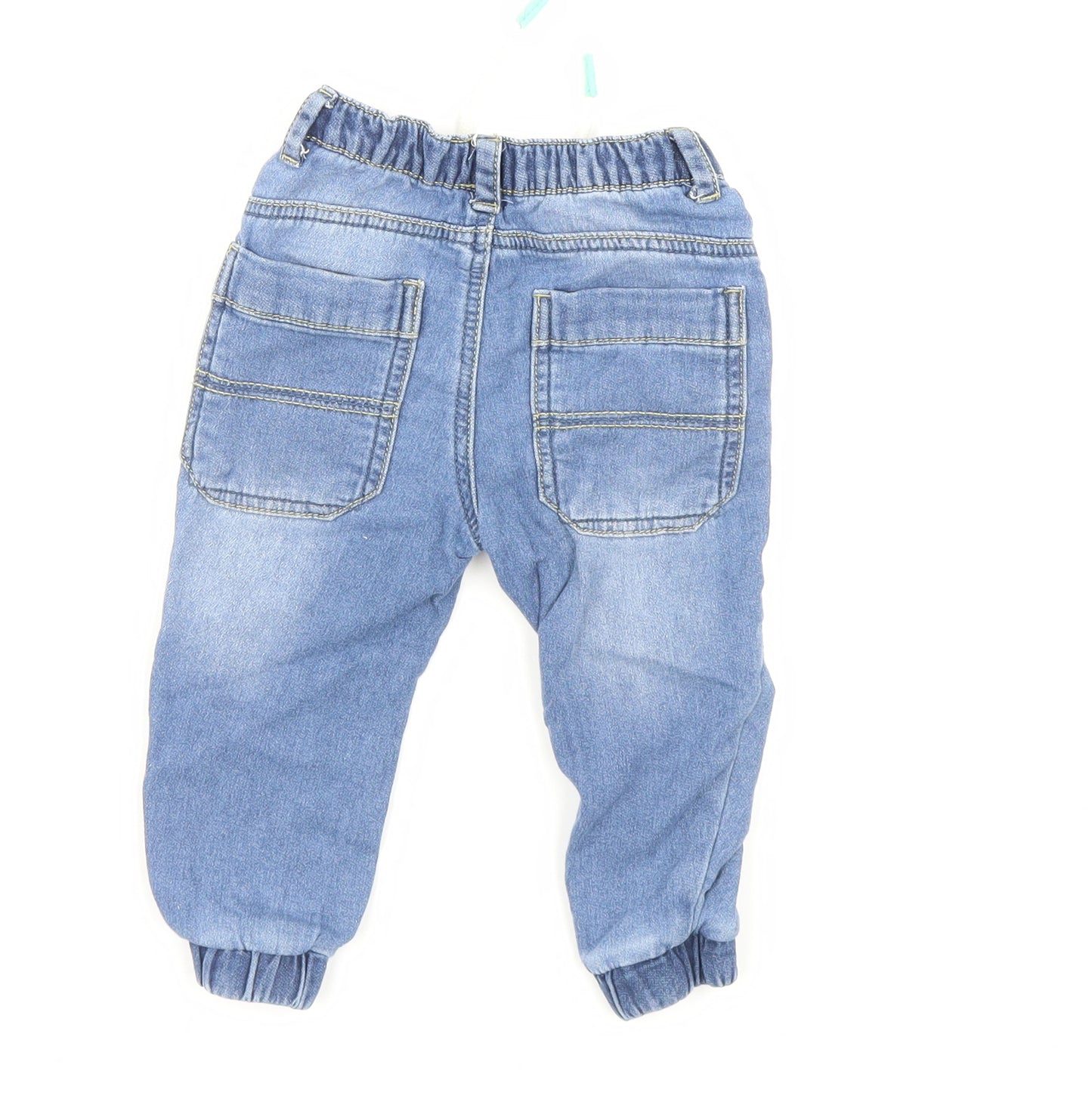 Nutmeg Boys Blue  Denim Pedal Pusher Jeans Size 12-18 Months