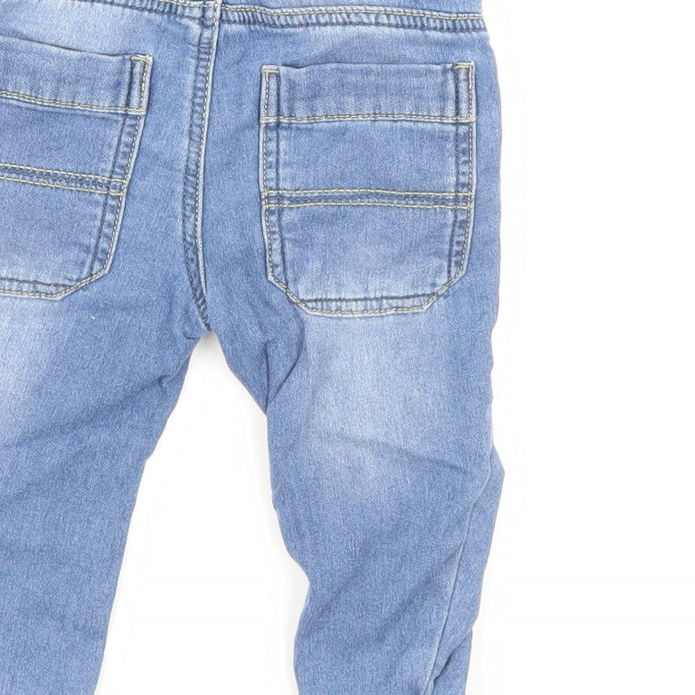 Nutmeg Boys Blue  Denim Pedal Pusher Jeans Size 12-18 Months
