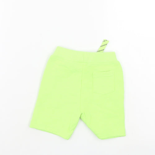 Mini Rebel Boys Green   Cropped Trousers Size 12-18 Months
