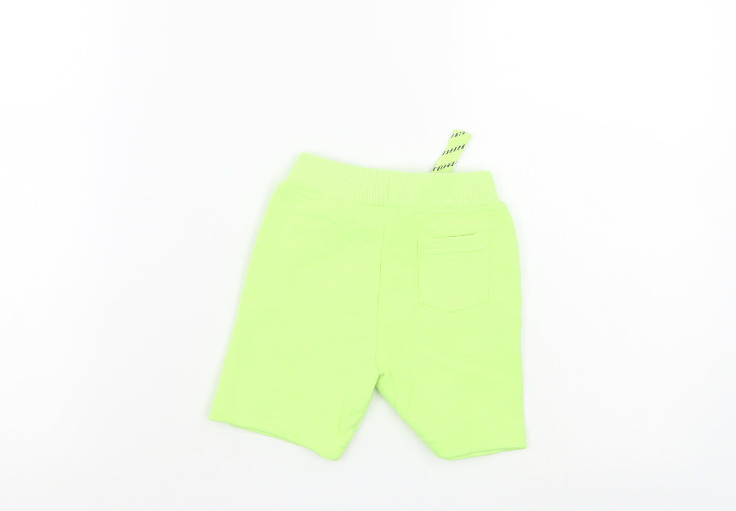 Mini Rebel Boys Green   Cropped Trousers Size 12-18 Months