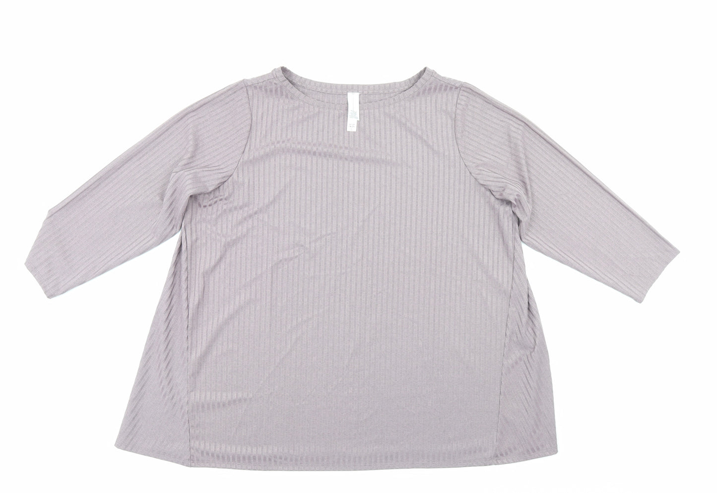 Marla Wynne Womens Purple   Tunic Jumper Size 2XL