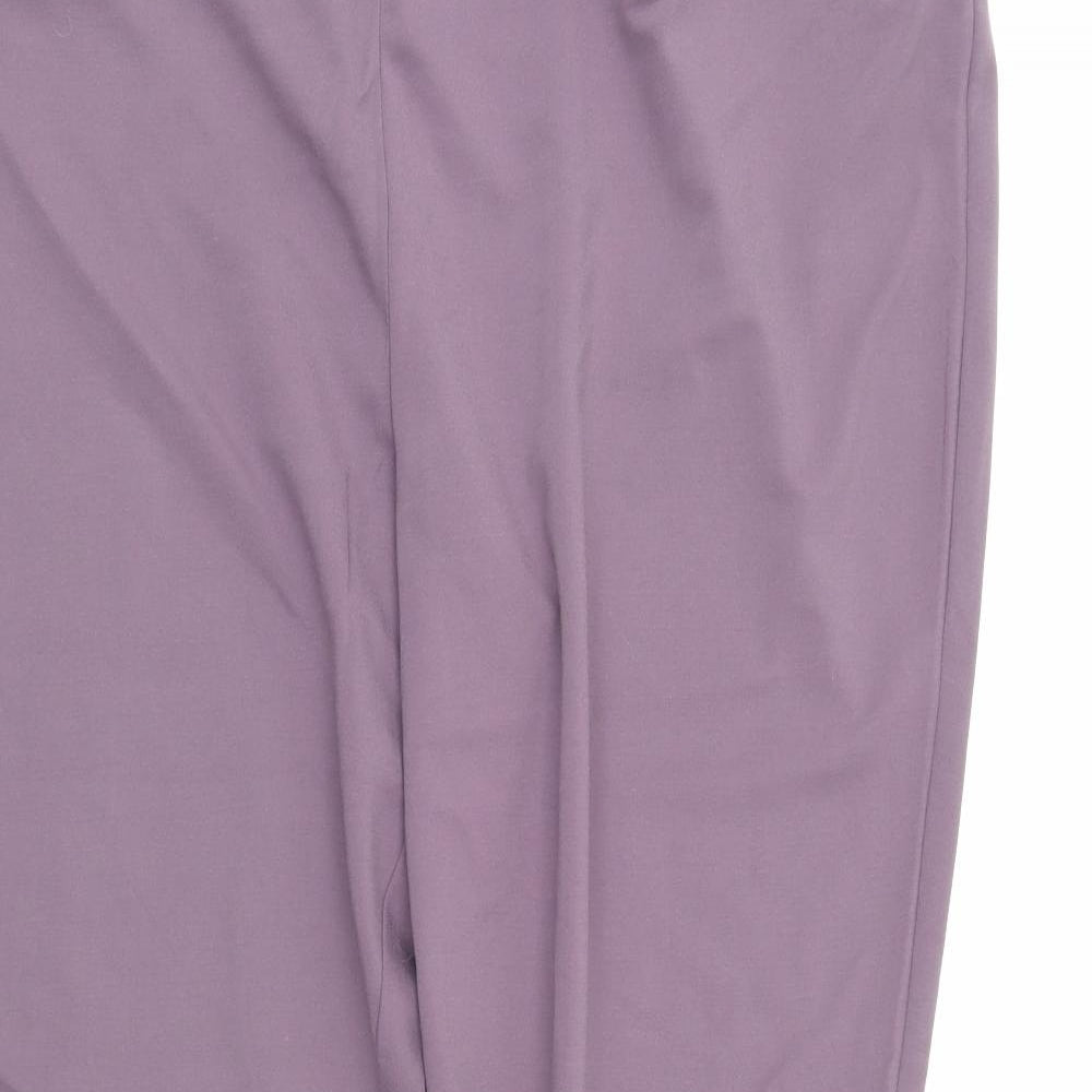 Mr Max Womens Purple   Trousers  Size 3XL L27 in