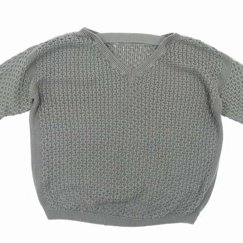 New Look Womens Green   Pullover Jumper Size 10