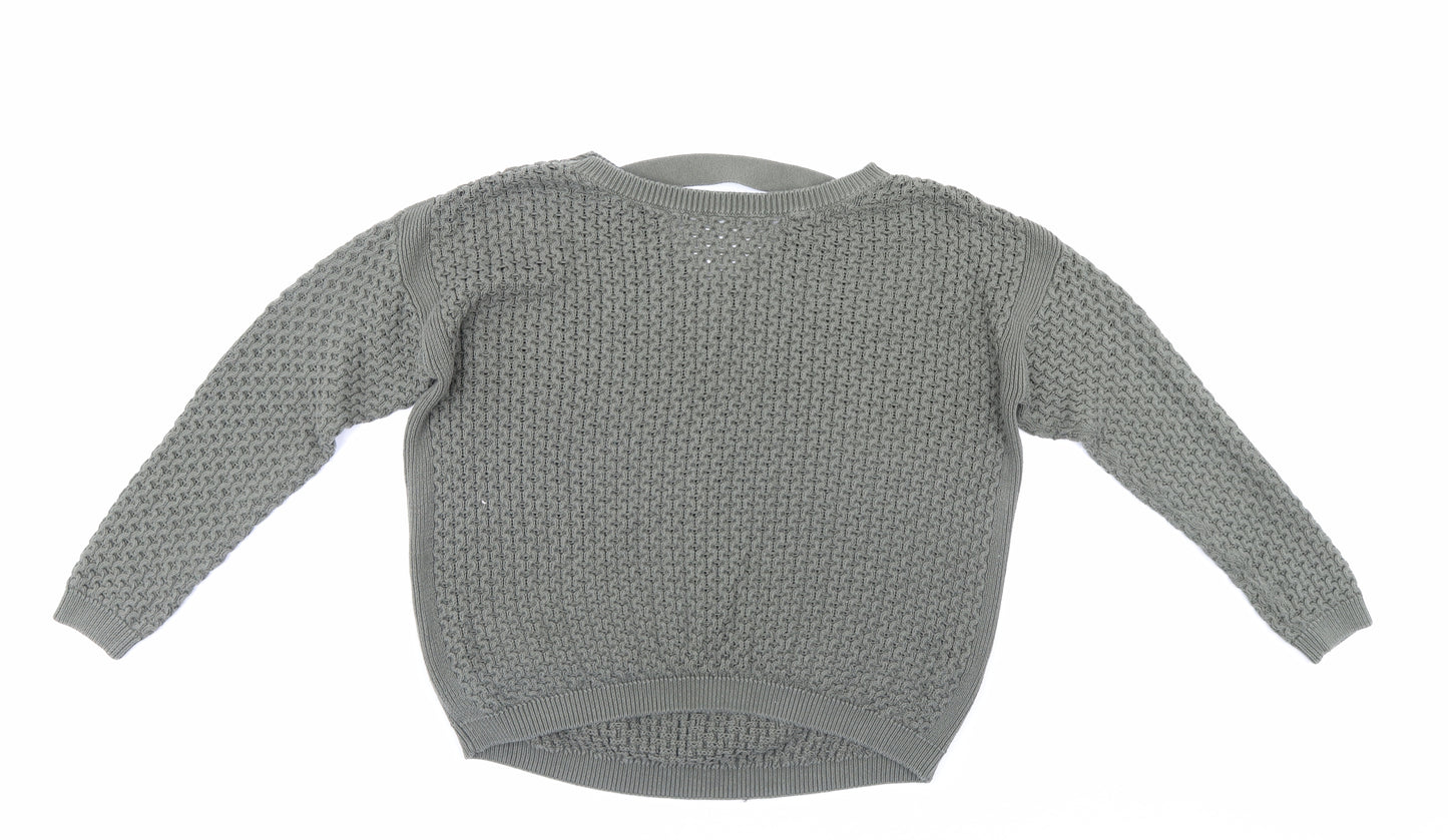 New Look Womens Green   Pullover Jumper Size 10