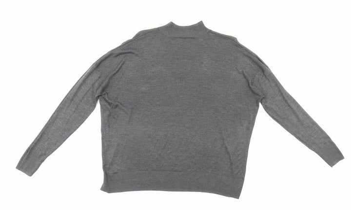 Dorothy Perkins Womens Grey Pullover Jumper Size 14