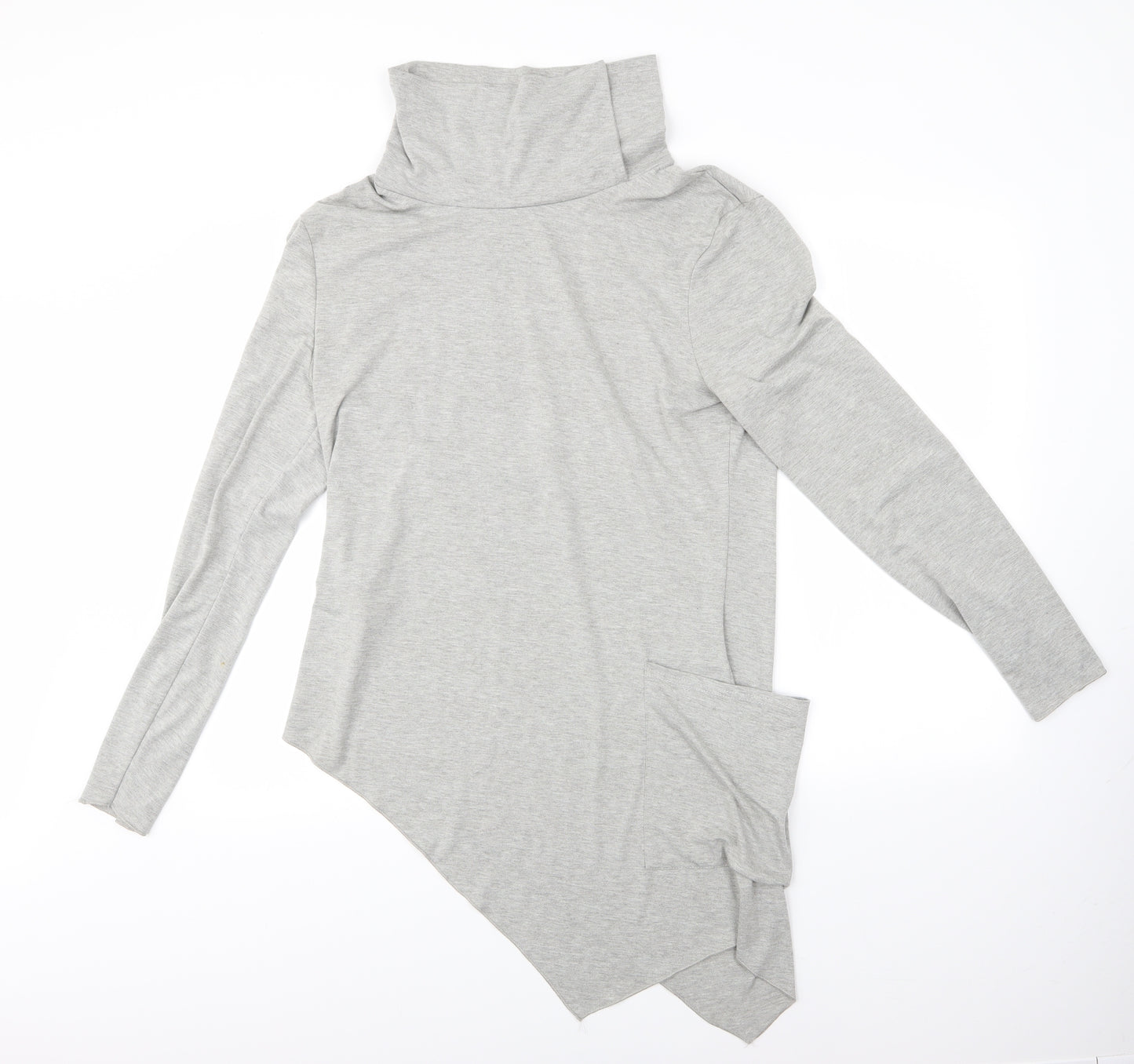 Preworn Womens Grey   Basic Blouse Size M