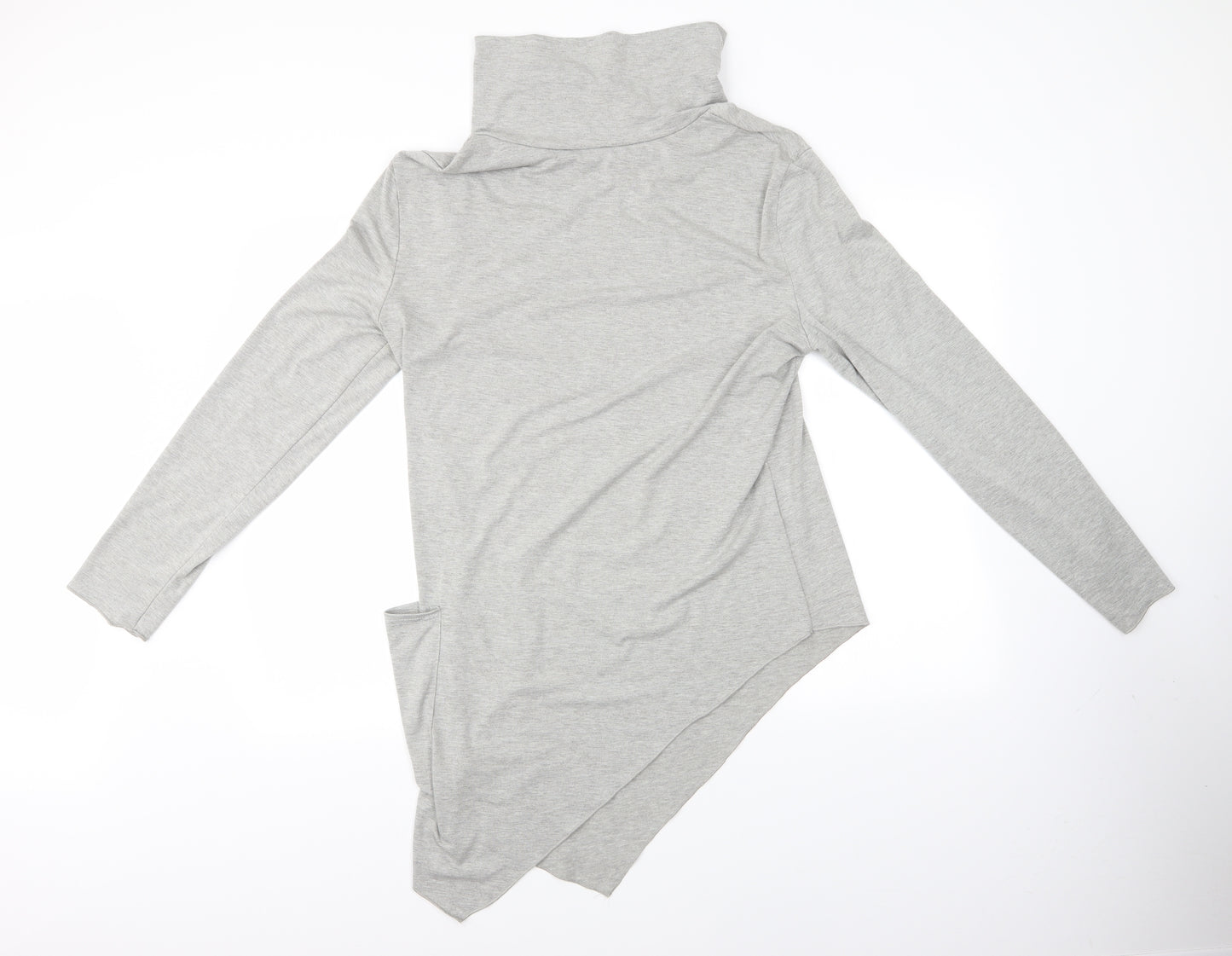 Preworn Womens Grey   Basic Blouse Size M