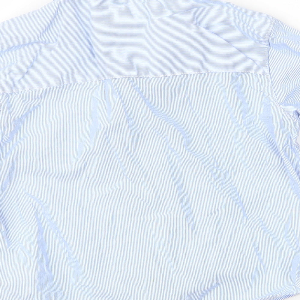 NEXT  Blue Striped  Basic Button-Up Size 18-24 Months