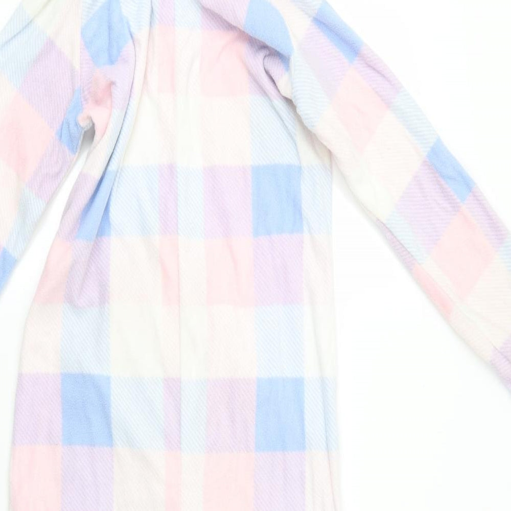 George Girls Multicoloured Check  Top One Piece Size 10-11 Years