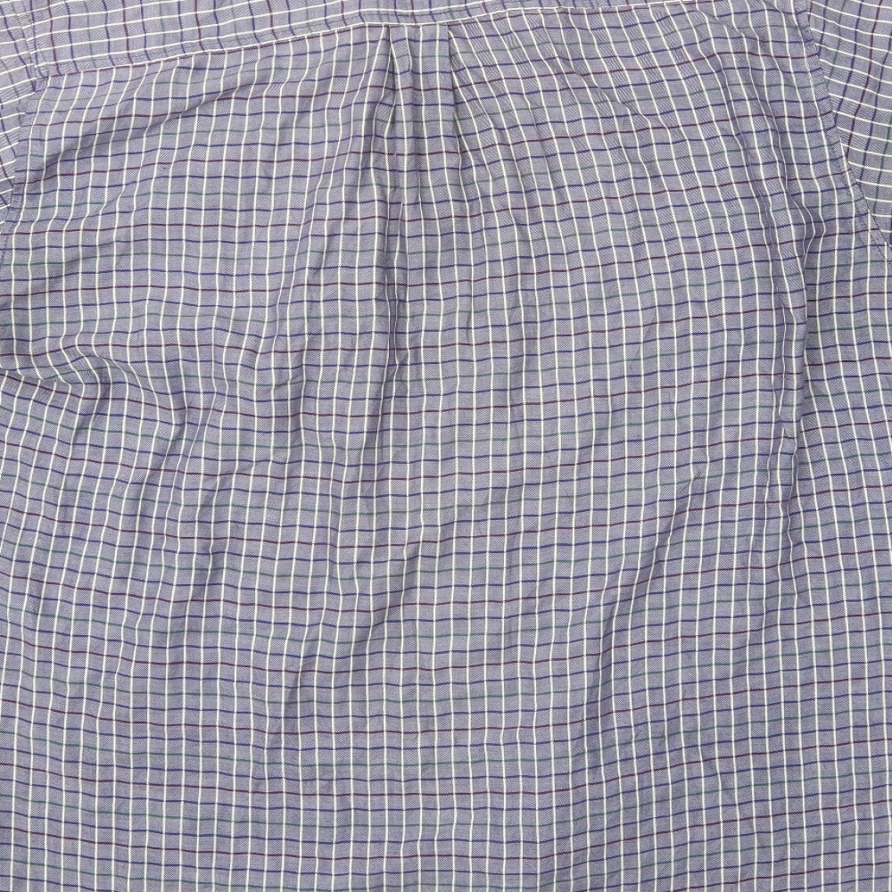 LA Loving Mens Multicoloured Check   Button-Up Size L