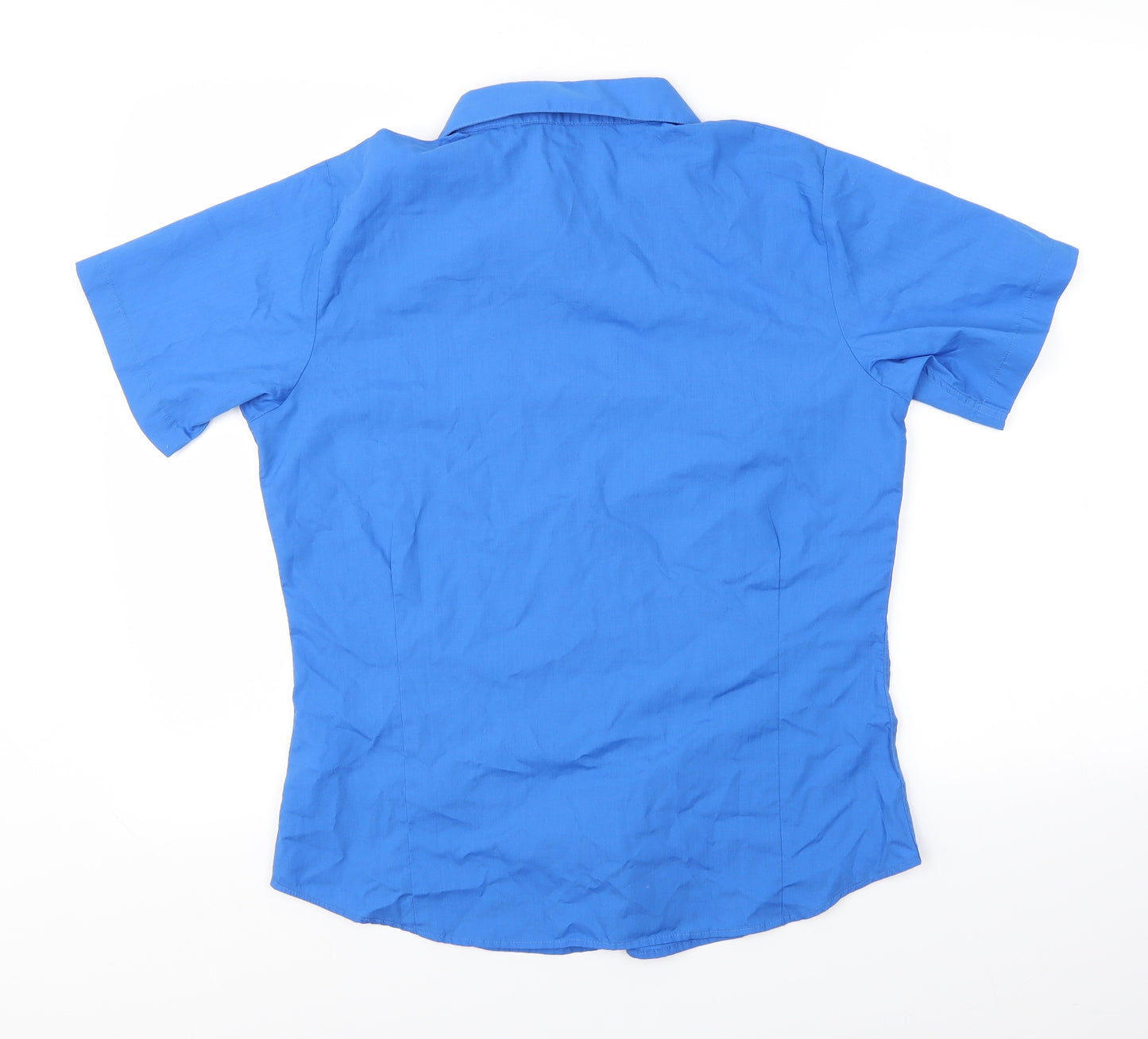 Premier Womens Blue   Basic Button-Up Size 12