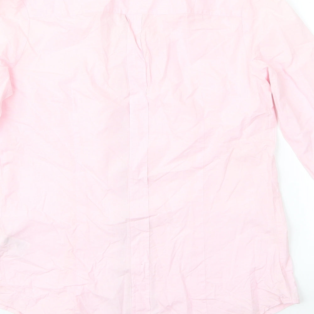 NEXT Womens Pink   Basic Button-Up Size 6
