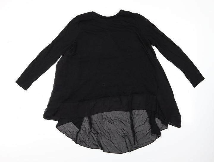 Quiz Womens Black Cardigan Jumper Size S