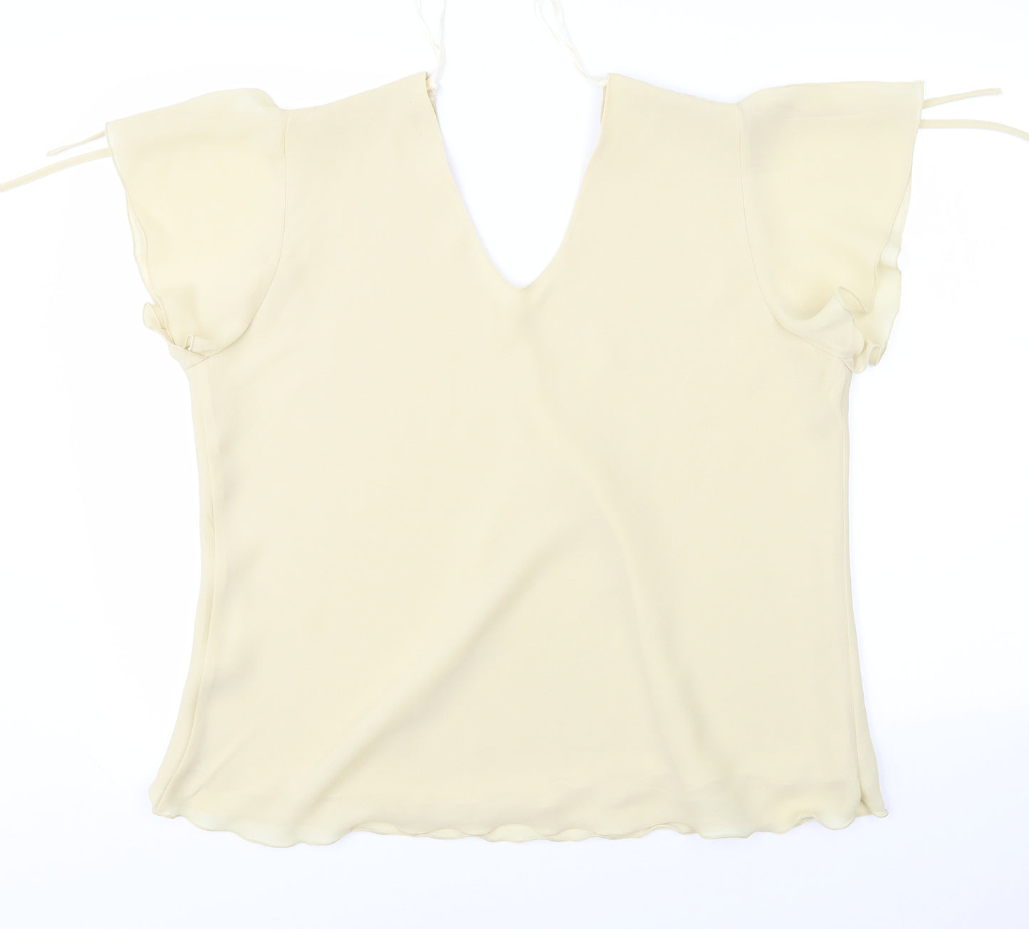 Bonmarché Womens Yellow   Basic Blouse Size 18
