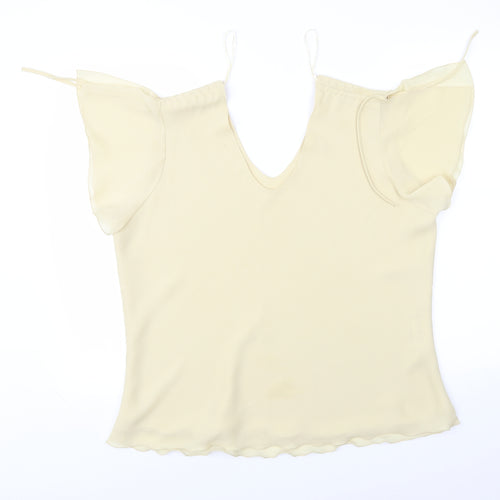 Bonmarché Womens Yellow   Basic Blouse Size 18