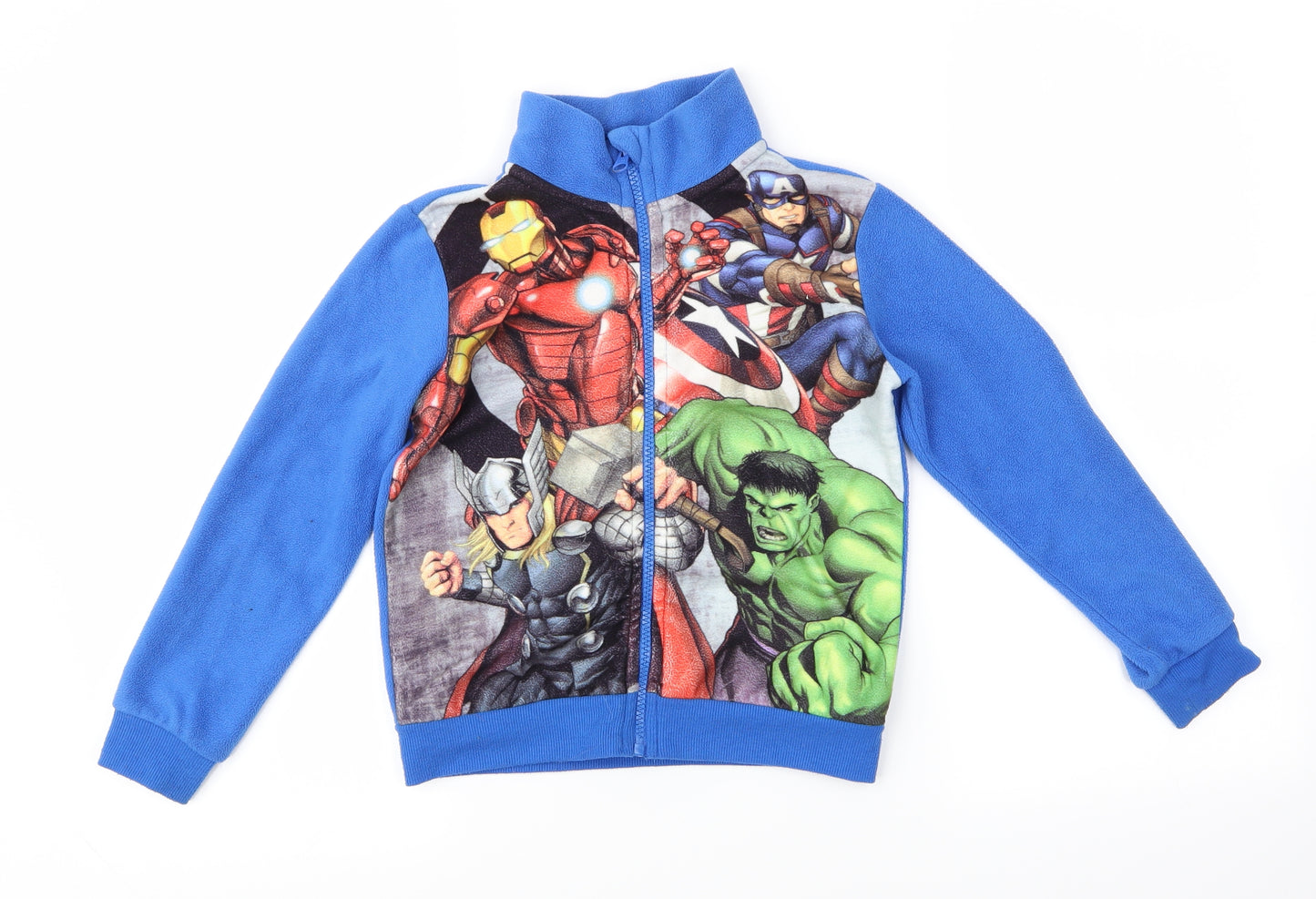 Marvel Boys Blue   Jacket  Size 5-6 Years  - Marvel