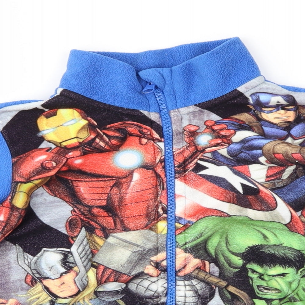 Marvel Boys Blue   Jacket  Size 5-6 Years  - Marvel