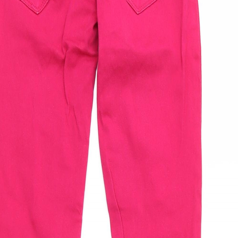 River Island Womens Pink   Straight Jeans Size 6 L32 in