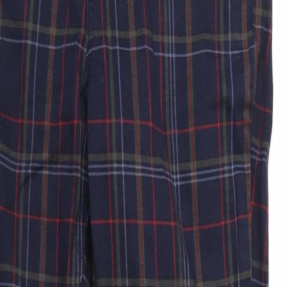 TU Womens Multicoloured Check  Skinny Jeans Size 8 L36 in
