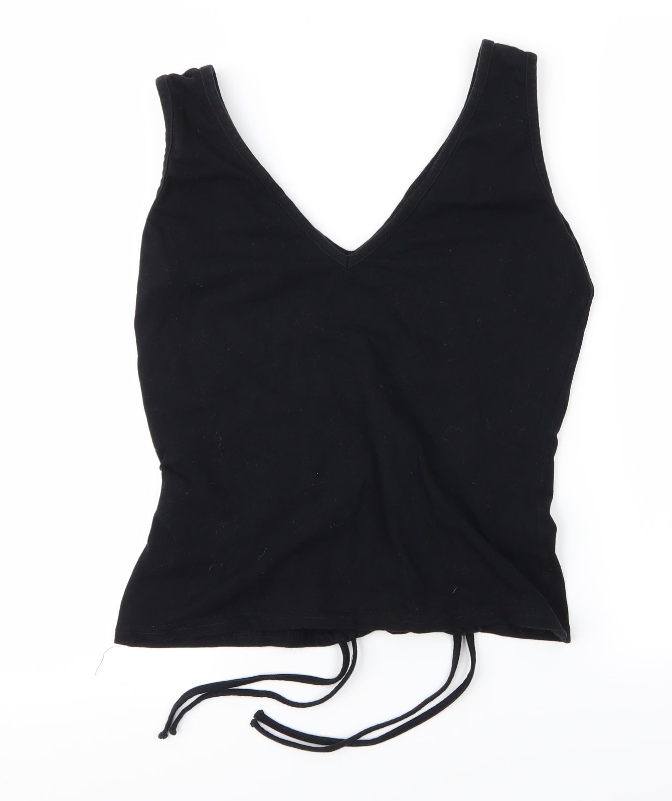 Preworn Womens Black   Basic Tank Size M