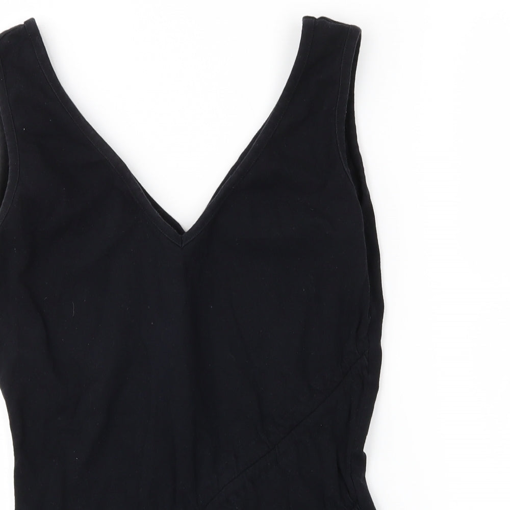 Preworn Womens Black   Basic Tank Size M