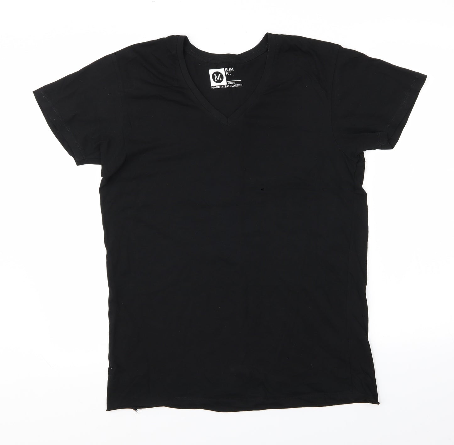 Cedar Wood State Mens Black    T-Shirt Size M