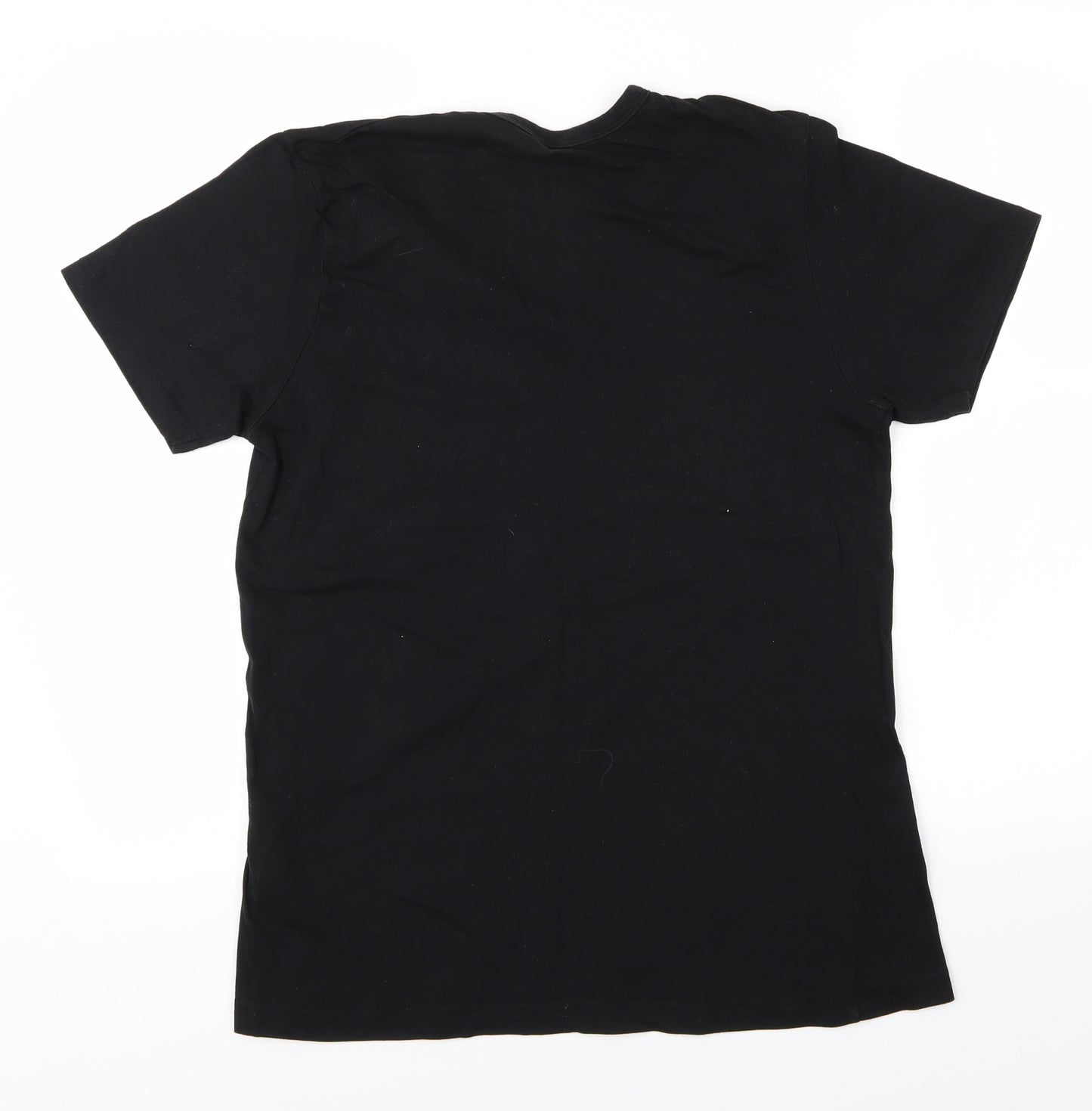 New Look Mens Black    T-Shirt Size M