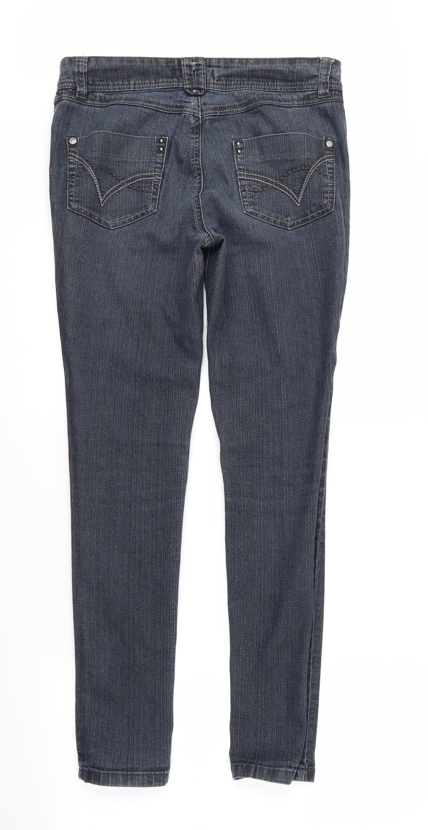 Denim Womens Blue   Skinny Jeans Size 8 L36 in