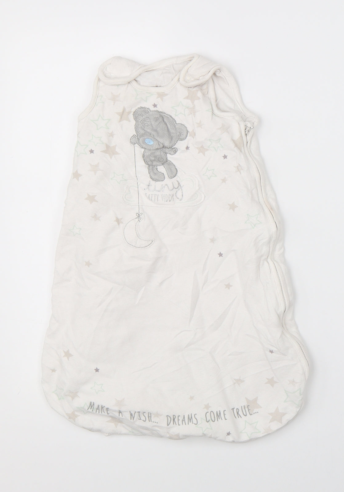 George Baby White   Babygrow One-Piece Size 3-6 Months