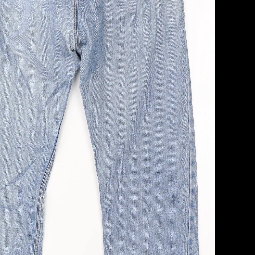Marks & Spencer Mens Blue  Denim Straight Jeans Size 38 L29 in