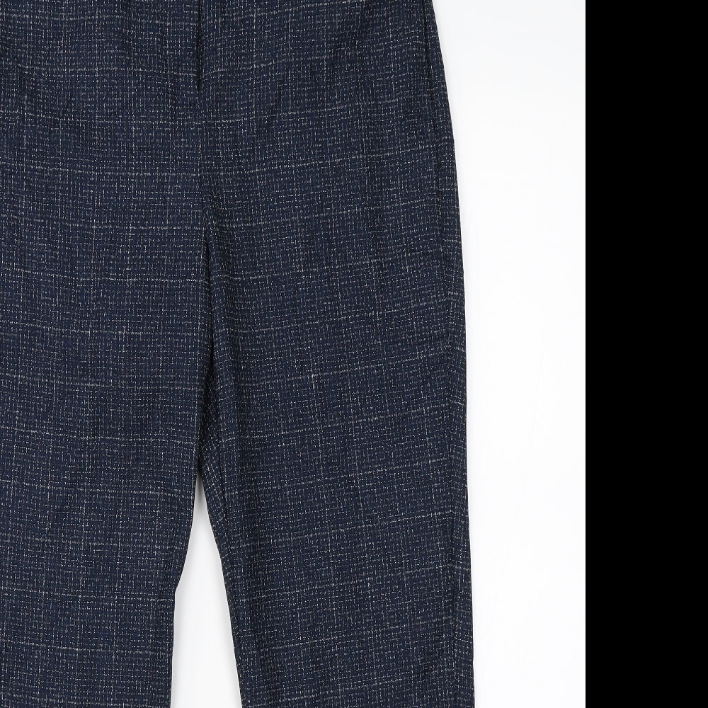 Nexy Womens Blue   Trousers  Size 10 L24 in