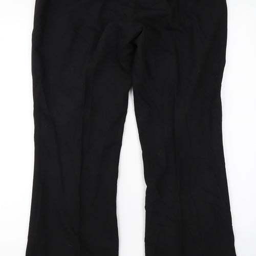 George Womens Black   Dress Pants Trousers Size 10 L30 in