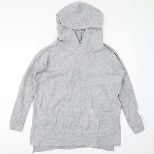 TU Womens Grey   Pullover Hoodie Size 8