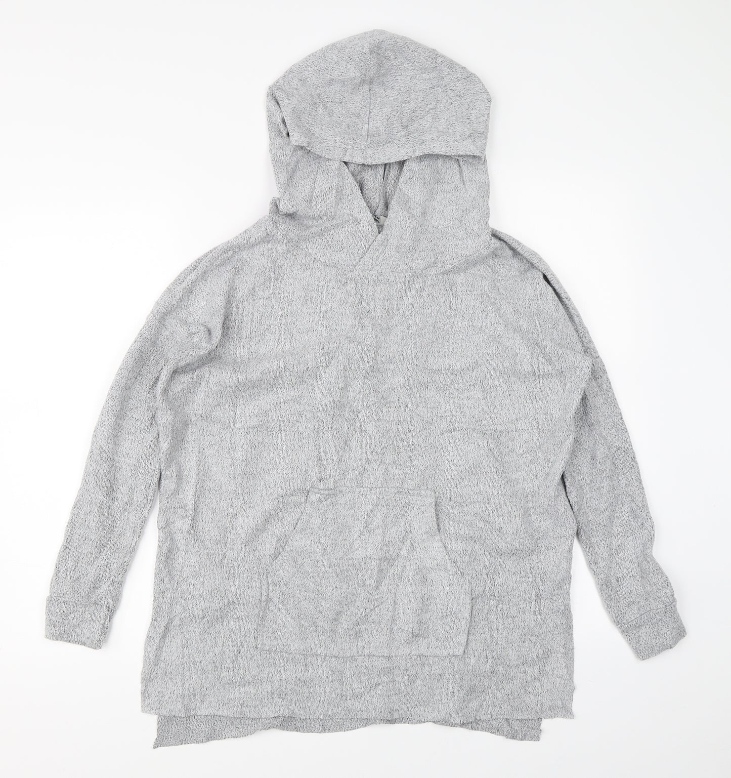 TU Womens Grey   Pullover Hoodie Size 8