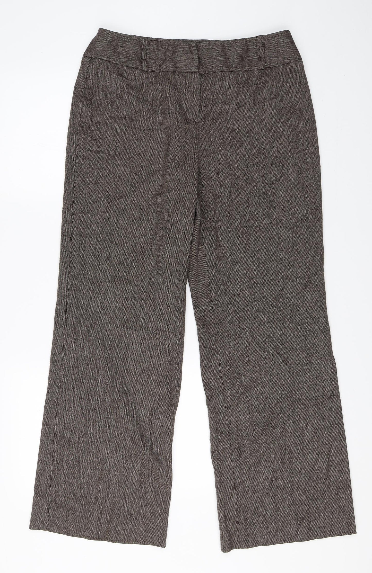 Principles Womens Brown   Dress Pants Trousers Size 12 L26 in
