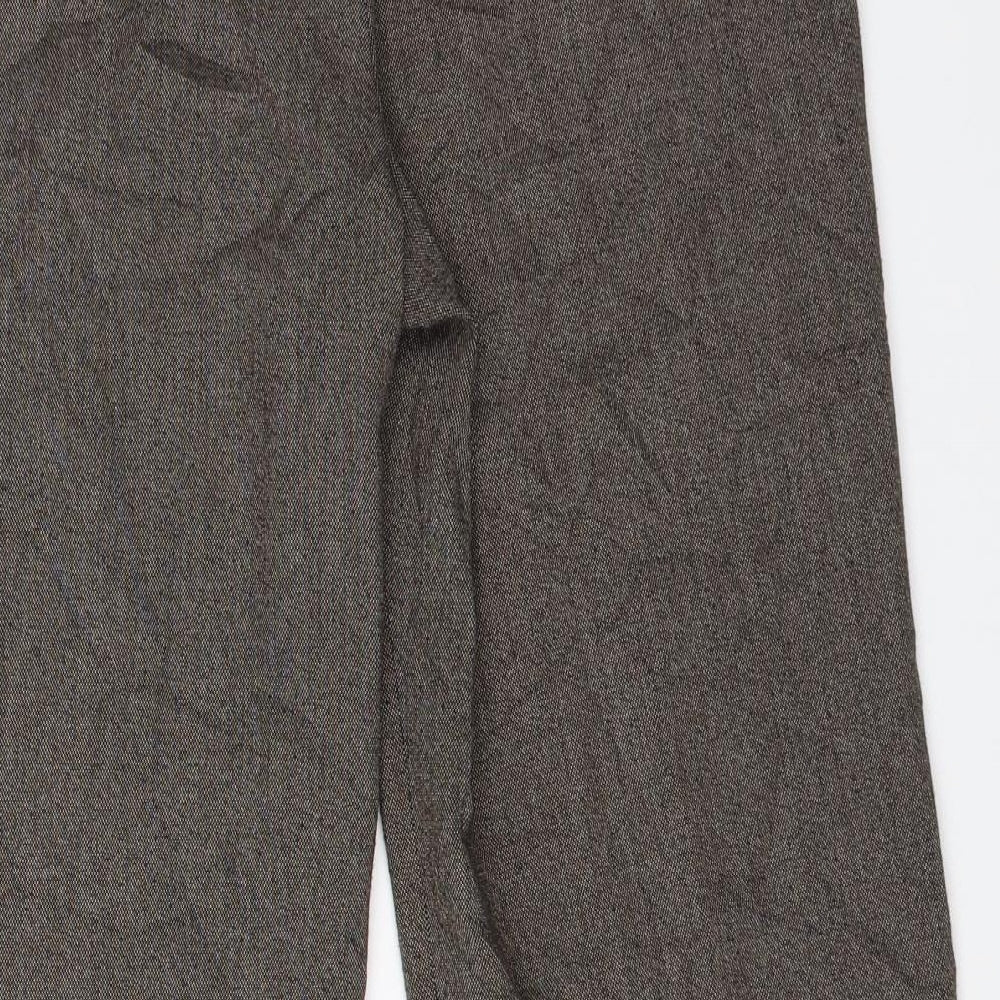 Principles Womens Brown   Dress Pants Trousers Size 12 L26 in