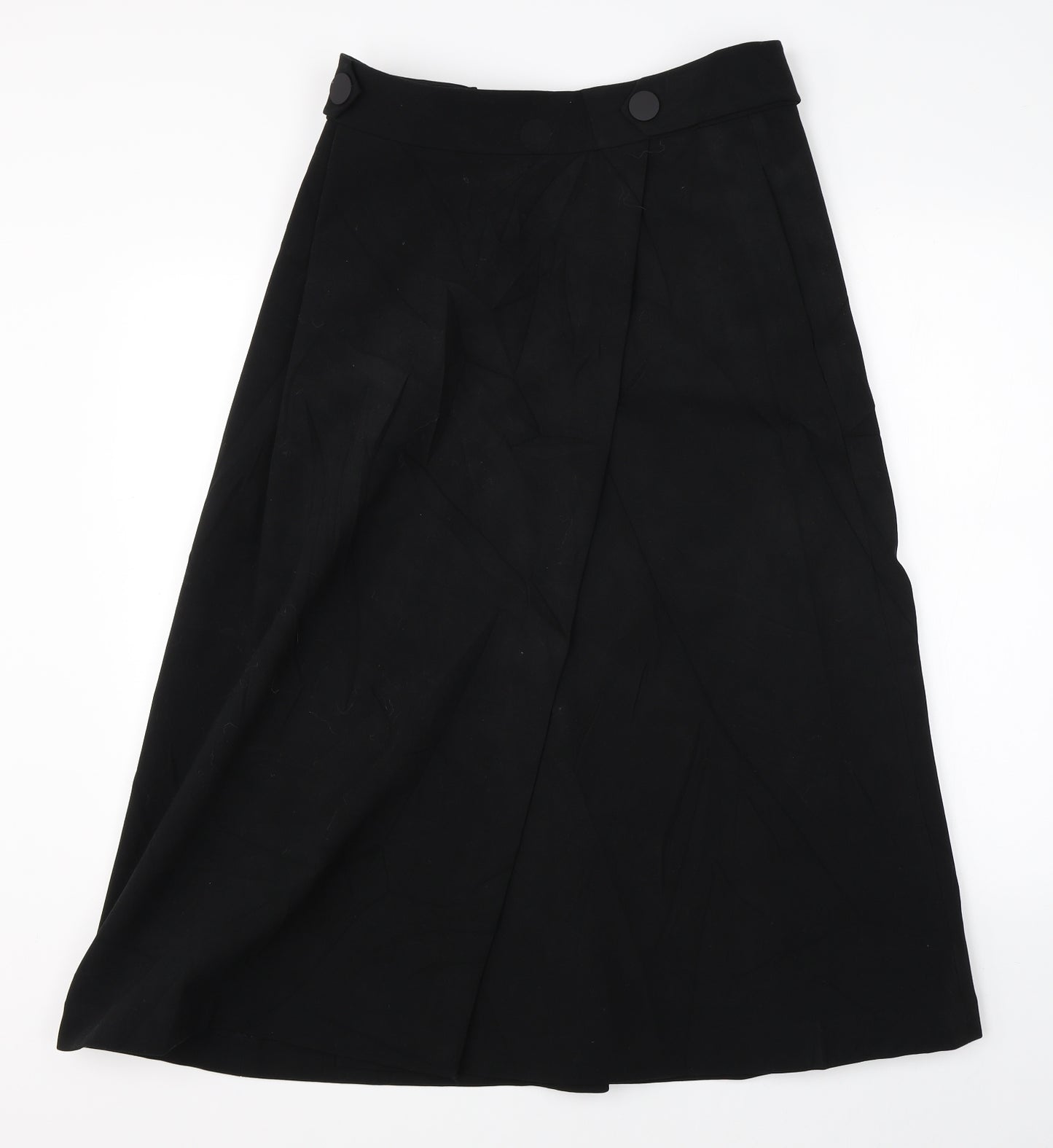 Marks & Spencer Womens Black   A-Line Skirt Size 12